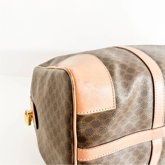 Celine Vintage Macadam Coated Canvas Travel Bag - Picture 6 of 7